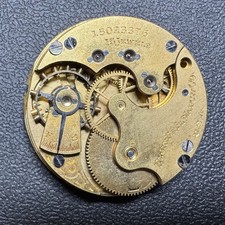 1911 ELGIN 6S 15J GRADE 325 PW PS POCKET WATCH MOVEMENT DIAL