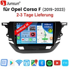Android 15 Autoradio Für Opel Corsa F 2019-2023 CarPlay GPS Nav WiFi RDS SWC DAB