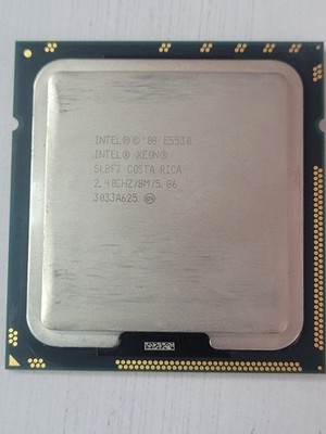 2x Intel Xeon E5530 SLBF7 2.40GHz 8M Quad Core LGA 1366 Server CPU Processor 80W