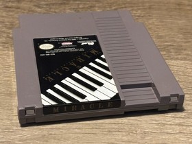 Miracle Piano Nintendo Nes Cleaned & Tested Authentic
