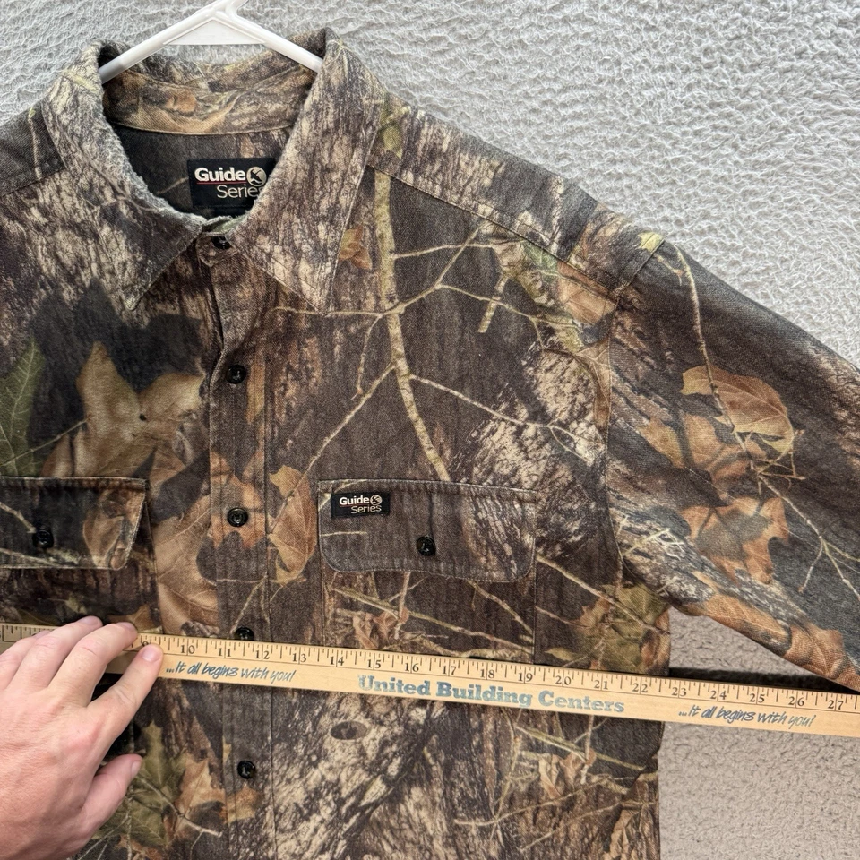 Gander Mountain Guide Series Shirt Adult Medium Camouflage Mossy Oak Scent Core - Image 3 of 4