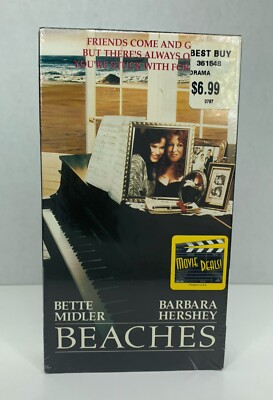 Beaches VHS Bette Midler Barbara Hershey New In Box Sealed