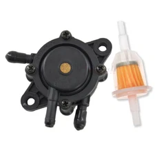 Vacuum Fuel Pump & Filter For Stens 055-557 520-441 520-590 Rotary 10875 10876