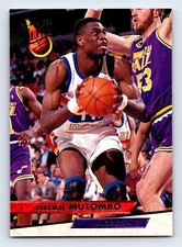 1993-94 Ultra Denver Nuggets Basketball Card #52 Dikembe Mutombo