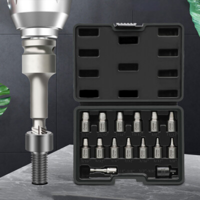 26Pcs Screw Extractor Remover Set Hex Head Multi-Spline Easy Out Bolt Extractor