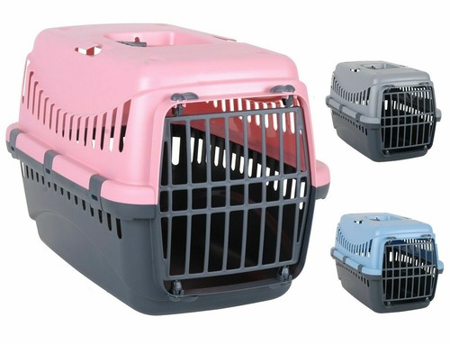 Cesta de transporte para mascotas gato perro cachorro jaula de viaje caja nueva | eBay
