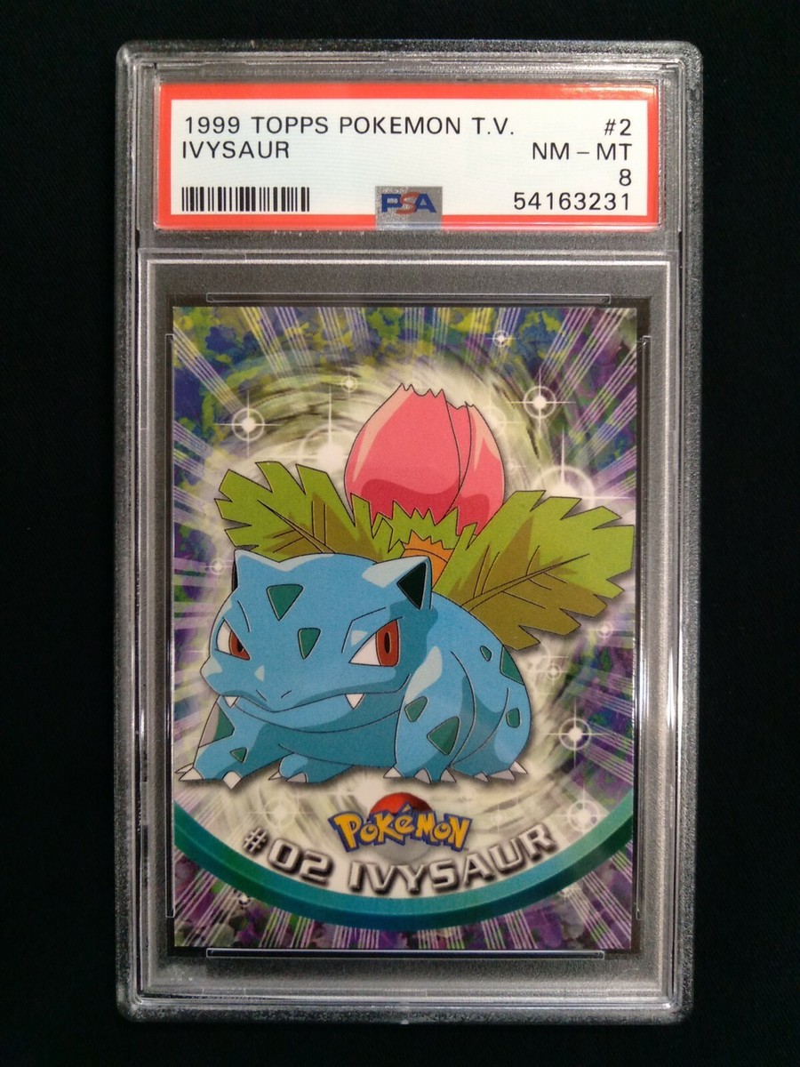 1999 Topps Pokemon T.V. - Ivysaur - #2 NM - MT Graded PSA 8 | eBay