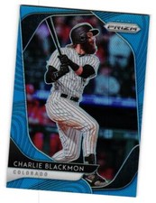 2020 Panini Prizm Baseball Carolina Blue Charlie Blackmon 