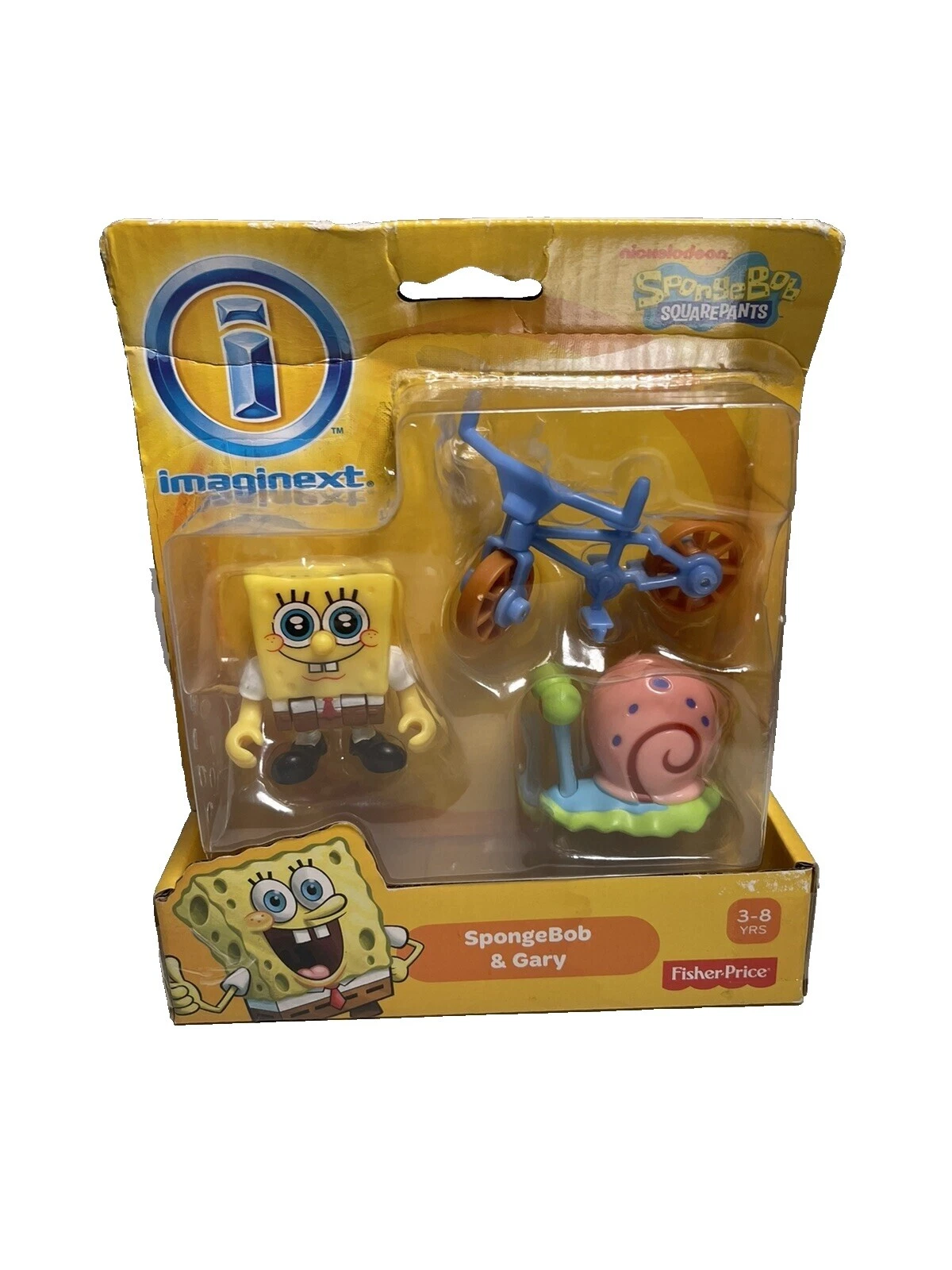 3-4 años de Bob Esponja Pantalones Cuadrados Imaginext Fisher-Price (1963-presente)