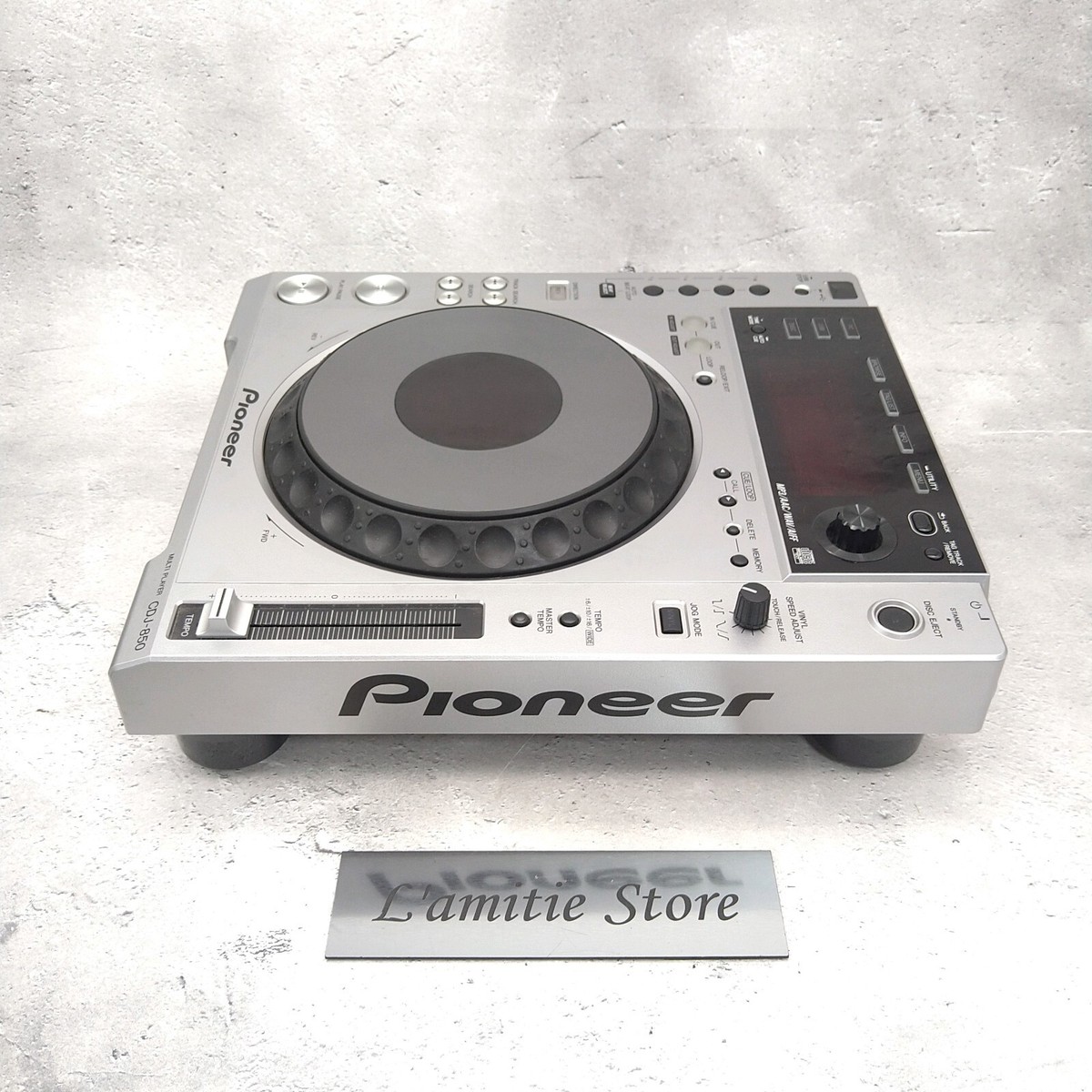 Pioneer CDJ-850-S Silver Pro DJ Multi Player Digital Turntable