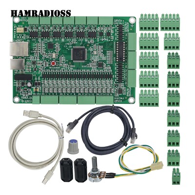 6 Axis Mach3 Controller Board CNC Motion Controller USB Ethernet CNC Engraving