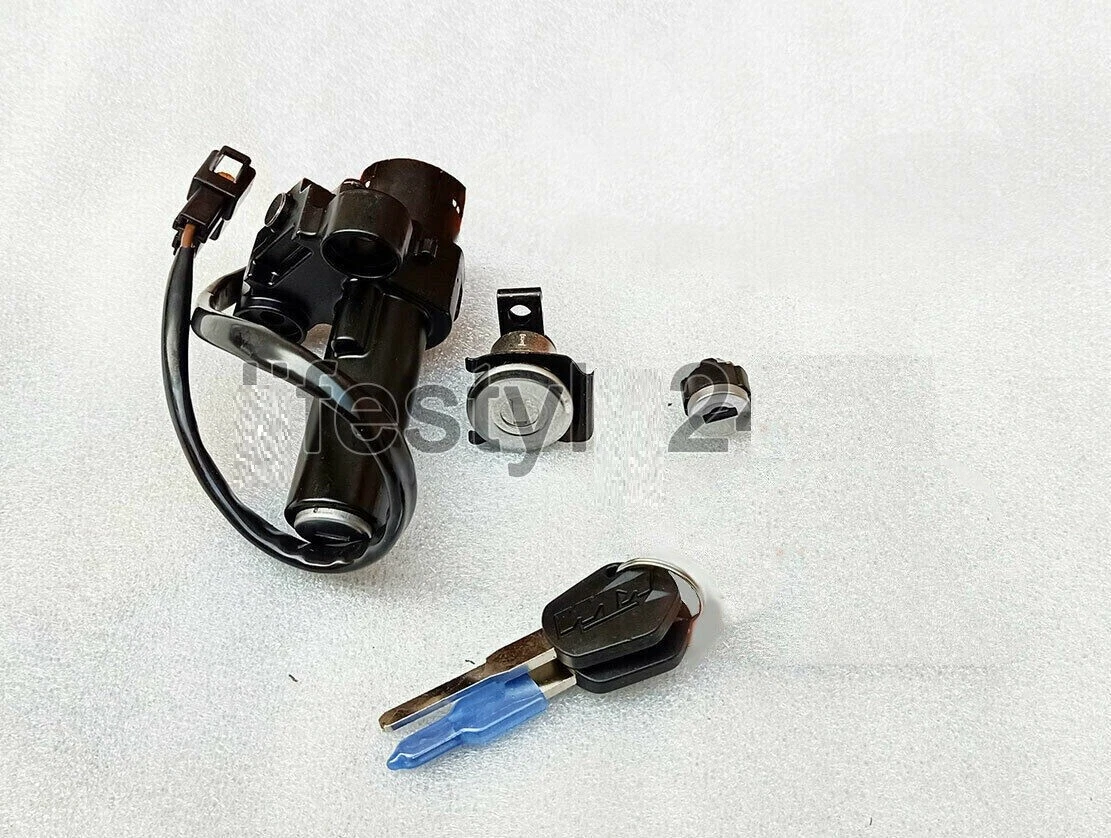 Brand New Fit For KTM RC 200 Complete Lock Set With Cap 2015 To 2016 Model