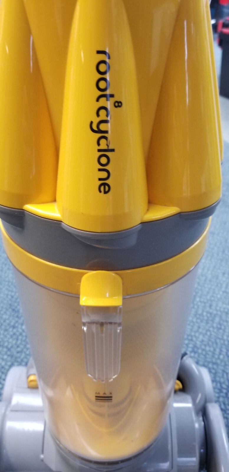 Dyson DC07 Root Cyclone Upright Vacuum Cleaner Yellow WORKING WC eBay