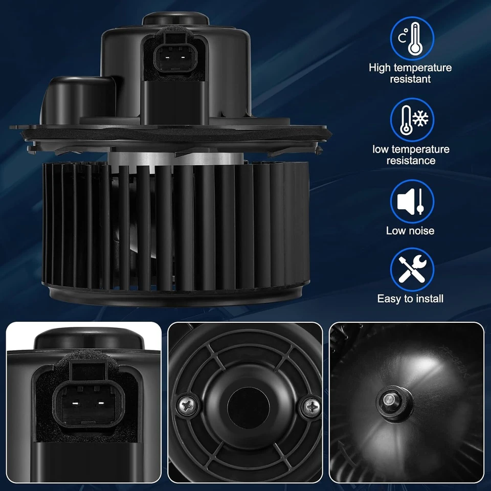 A/C Heater Blower Motor with Fan Cage for Chevy Silverado GMC Sierra 1500 03-06 - Изображение 3 из 4