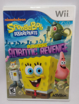 SpongeBob SquarePants: Plankton's Robotic Revenge (Nintendo Wii, 2013)