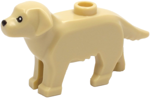Lego Dog Labrador Golden Retriever w 