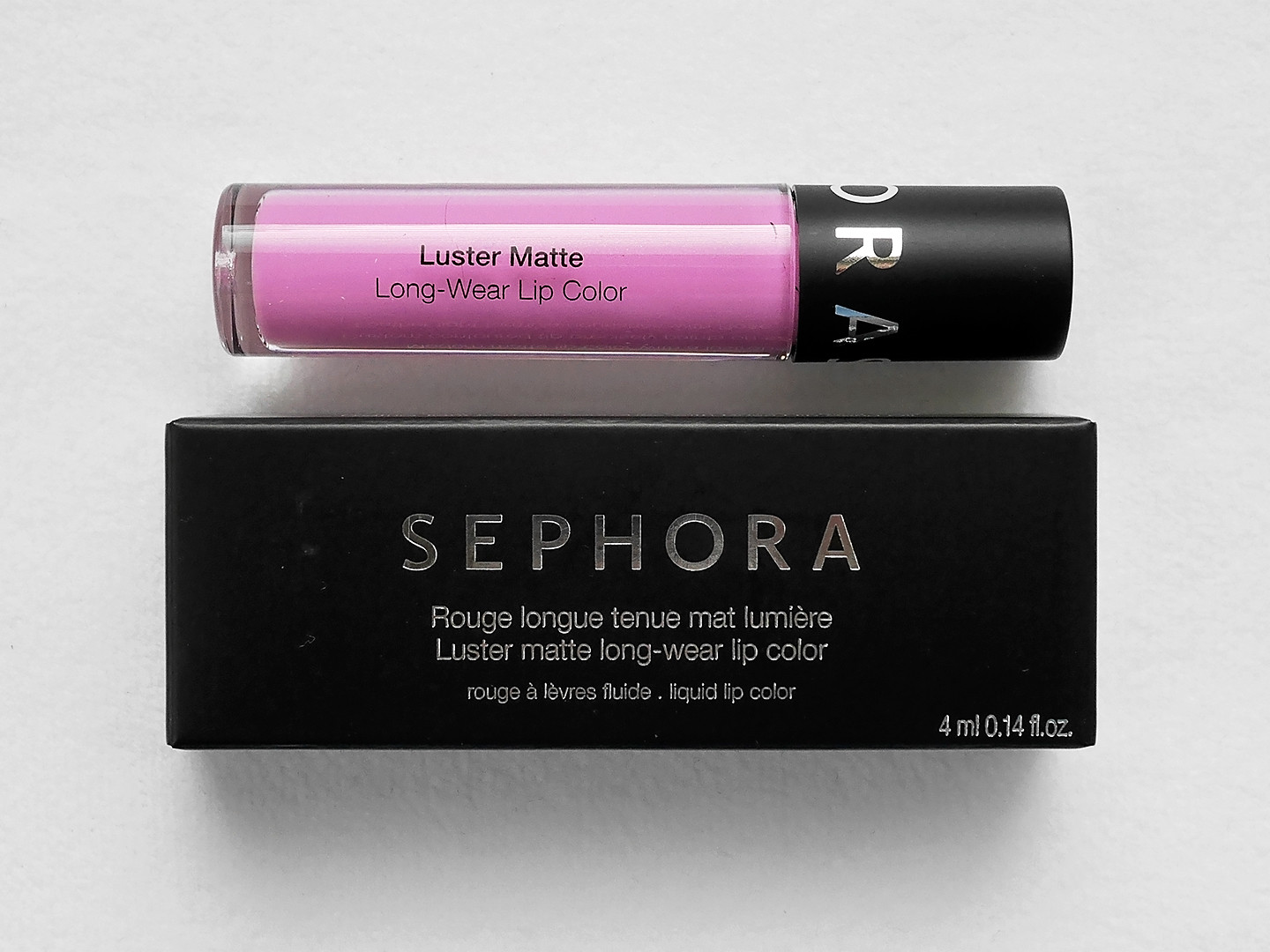 Sephora Collection Luster Matte Long Wear Lip Color Nude Pink Fig Petal More