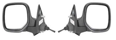 CITROEN BERLINGO PEUGEOT PARTNER 1996-2008 2x RETROVISEUR DROIT + GAUCHE MANUEL - Photo 1/3