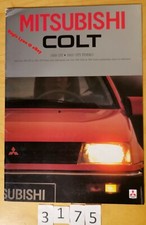 MITSUBISHI COLT 1500 GT - 1600 GTi TURBO Prospectus Fr 24 pages 3/1985