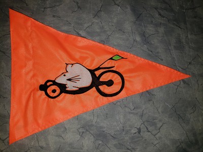recumbent trike safety flags
