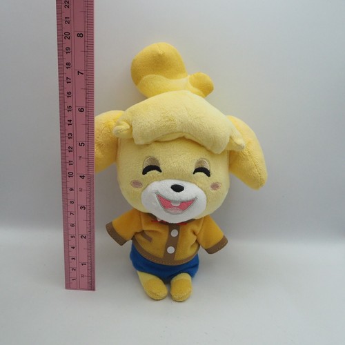 Animal Crossing C1508 Isabelle Sanei 2015 Plush 7" Stuffed Toy Doll Japan - Picture 2 of 7