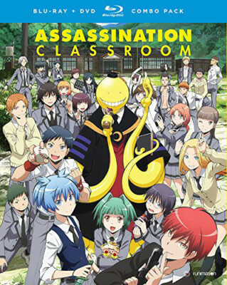 Assassination Classroom: Season 1, Part (Blu-ray, 2016) **VG cond**  EX-LIBRARY 704400014413|