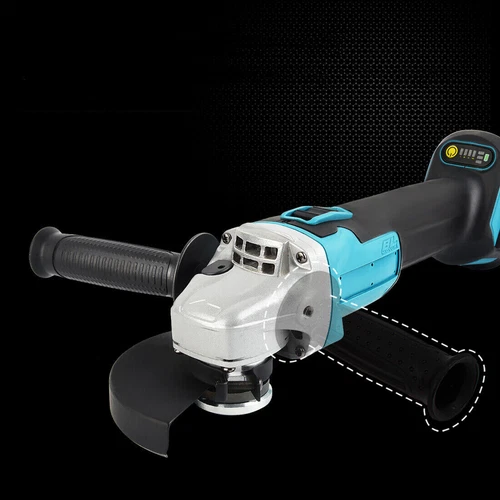 125mm Electric Cordless Brushless Angle Grinder For 18V Makita Li-ion Battery UK - Picture 4 of 11