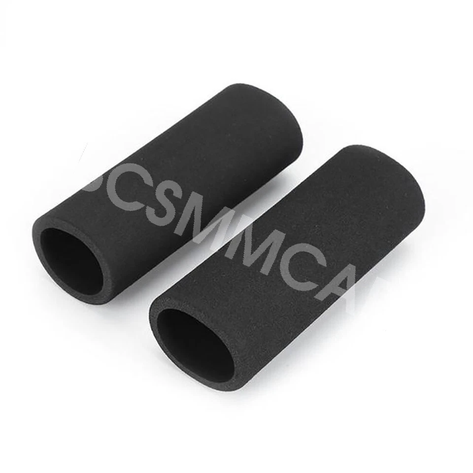 2pcs Motorcycle Foam Anti-Vibration Comfort Handlebar Grip Cover Accessories - Image 4 of 4