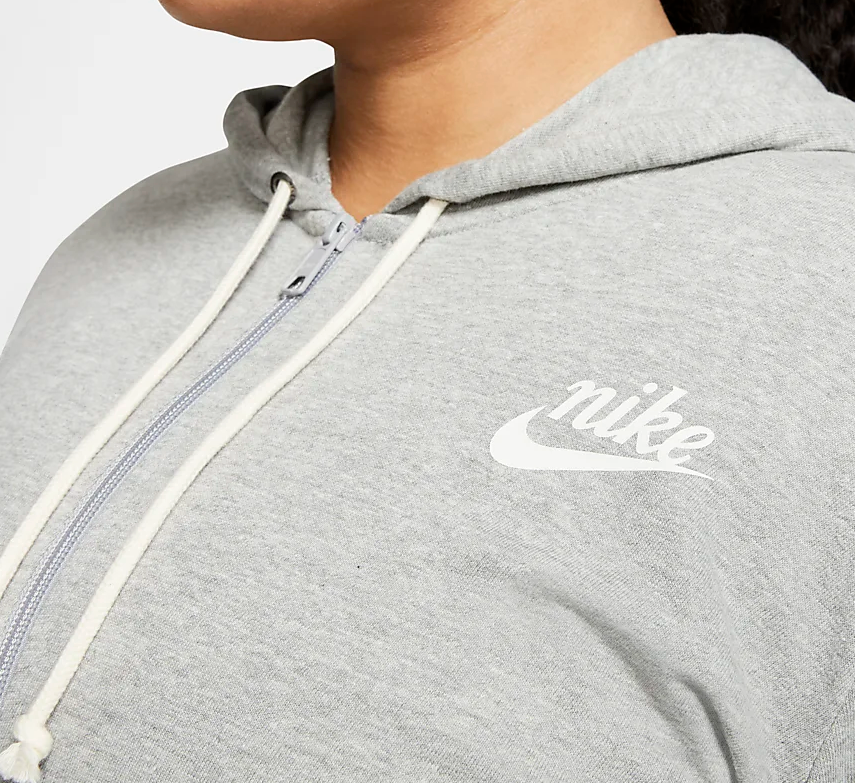 売れ筋商品|||ナイキ パーカー・スウェットシャツ レディース アウター HOODIE - Zip-up sweatshirt - grey heather/sail Nike Sportswear Women's Grey Heather/Sail Full-Zip Hoodie