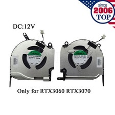 CPU GPU 12V Fan for HP OMEN 16-K 16-N RTX3060 3070 TPN-Q280 -Q281 N18100-001