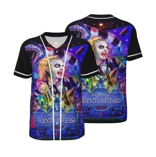 Beetlejuice Band Baseball Shirt, Beetlejuice Baseball Jersey Shirt