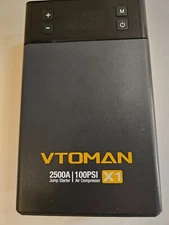 VTOMAN X1 Car Jump Starter Air Compressor Power Battery Charger Booster like new