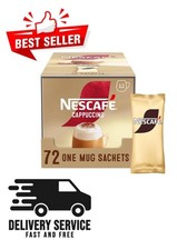 NESCAFÉ Cappuccino Coffee Instant Drink One Cup Sachets Pack 72x 15.5g