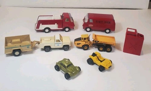Vintage Tonka, i play i learn Van, Trucks, Totes, Gas Can Lot