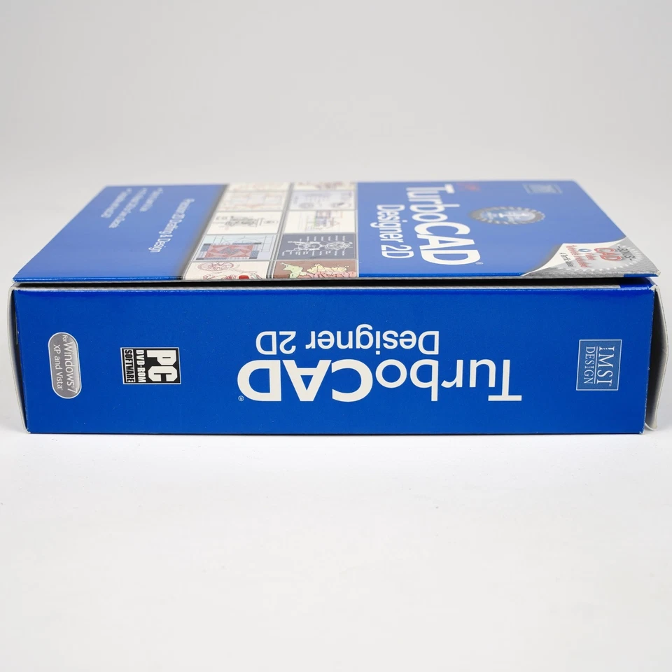 Diseño IMSI TurboCAD Designer 17 Diseño de dibujo 2D 2010 con llave de activación Foto 3 de 4