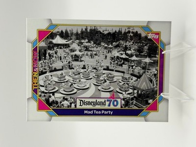 Disneyland 70th Then and Now #43 Mad Tea Party THEN