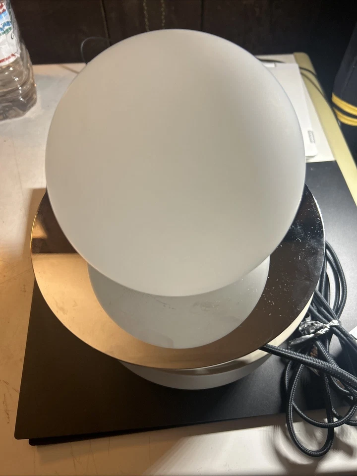 Custom Globe Desk Lamp w/ Secret Hidden Compartment Underneath Feidash - Image 4 of 4