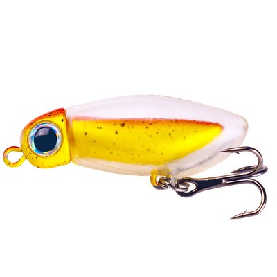 Micro Fishing Floating Surface Shell Mino Bait Bionic Pencil Soft Lure