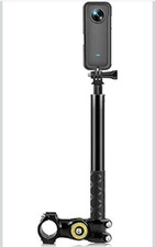 Motorcycle Bicycle Selfie Stick, Third Person Perspective Handlebar Mount Camera