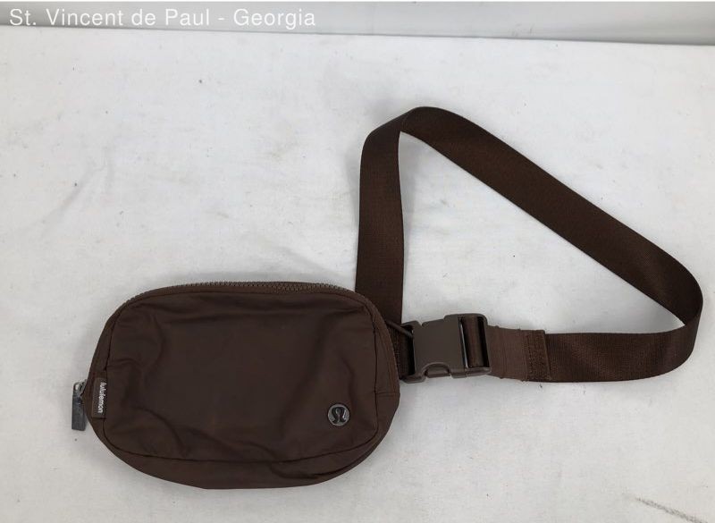 Lululemon Everywhere Belt Bag Brown 1L One Size Water-Repellent Adjustable