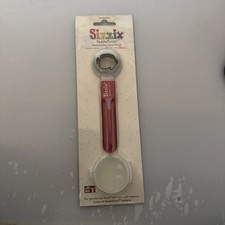 Ponche de paleta Sizzix peces tropicales posicionable ponche de mano nuevo álbum de recortes