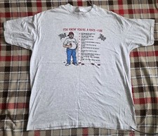 vintage 1996 you know you're a race Fan tshirt Size 2xl Made in USA/NASCAR/cars