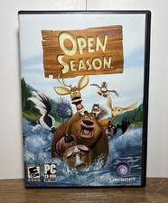 Open Season Computer Game (PC, 2006, Ubisoft, 3-Disc) Pre-Owned