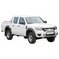 FrontbüGel FrontschutzbüGel FüR Ford Ranger 2009-2011 ø76Mm Stahl Silber Schutz
