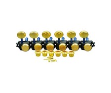 Guyker 6 Inline Vintage Guitar Lock String Tuners   Locking Tuning Key Peg