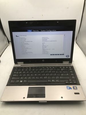 HP ELITEBOOK 8440P - BOOTS TO BIOS - INTEL I5 M520 - 2GB RAM - RREAD DESCRIP -BB
