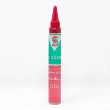 NEW VTG Singer Sewing Machine Oil Sealed Tube 0.5 fl.oz. Bottle Part 161133 OEM