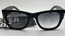 New Ray-Ban Mega Wayfarer RB 0840S, Gloss Black 51-21-145 No Case
