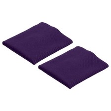 Elastic Cuffs Ribbed Trims Cotton Fabric Knit Rib Stretch Tape Dark Purple