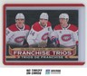 2024-25 Upper Deck Tim Hortons Franchise Trios Caufield / Suzuki / Slafkovsky